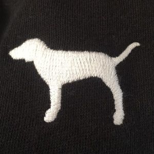 Black Cropped Pink Nation Hoodie